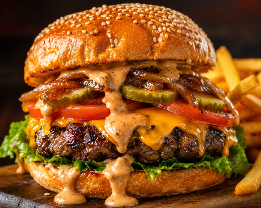 Ultimate American Cheeseburger