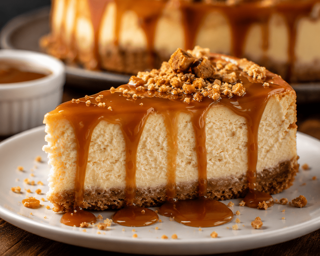 Salted Caramel Bliss&nbsp;Cheesecake