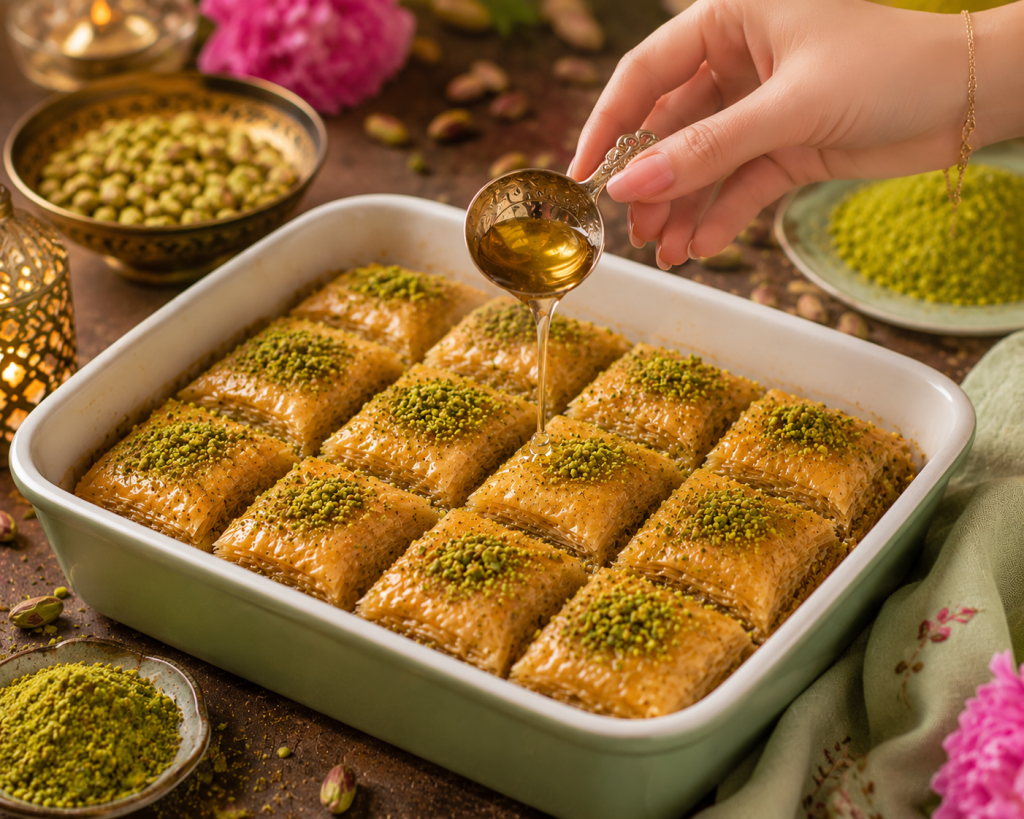 Pistachio Baklava