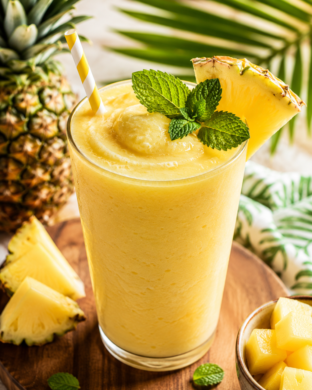 Tropical Pineapple Sunshine&nbsp;Smoothie