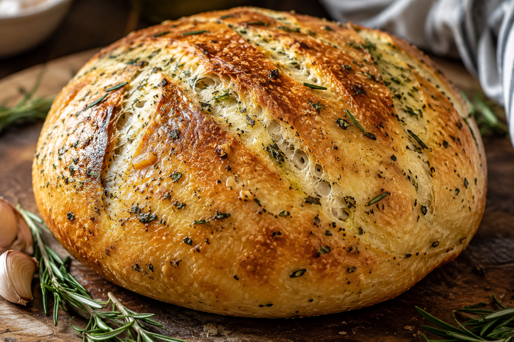 Rustic Rosemary Garlic&nbsp;Bread