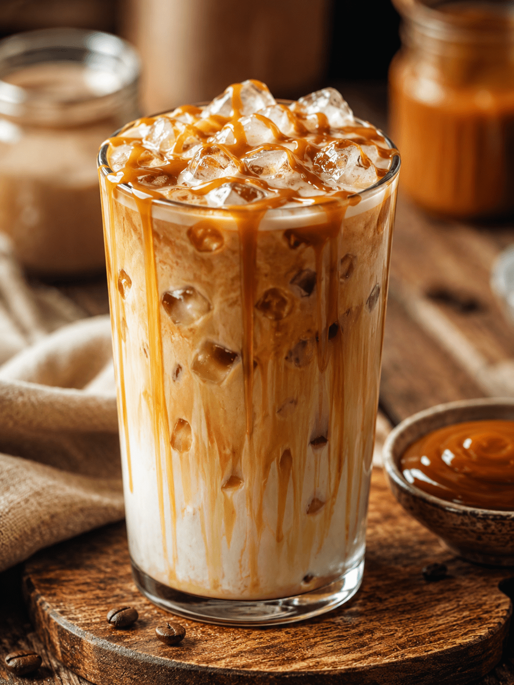 Iced Caramel Latte