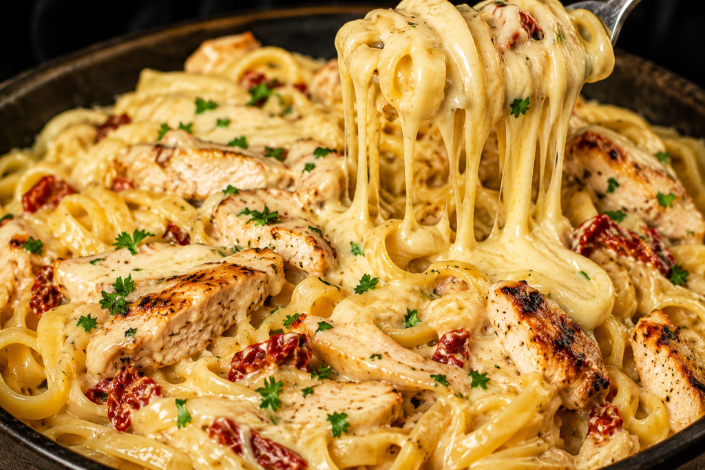 Creamy Garlic Parmesan Chicken&nbsp;Pasta
