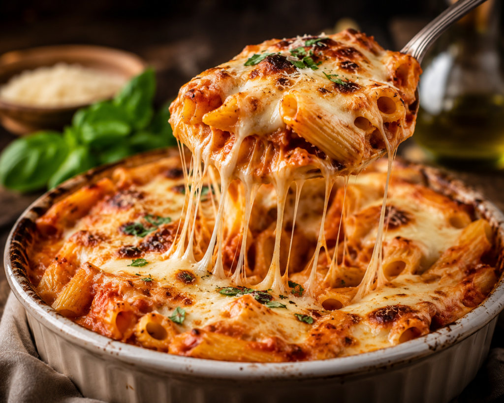 Cheesy Baked Pasta
