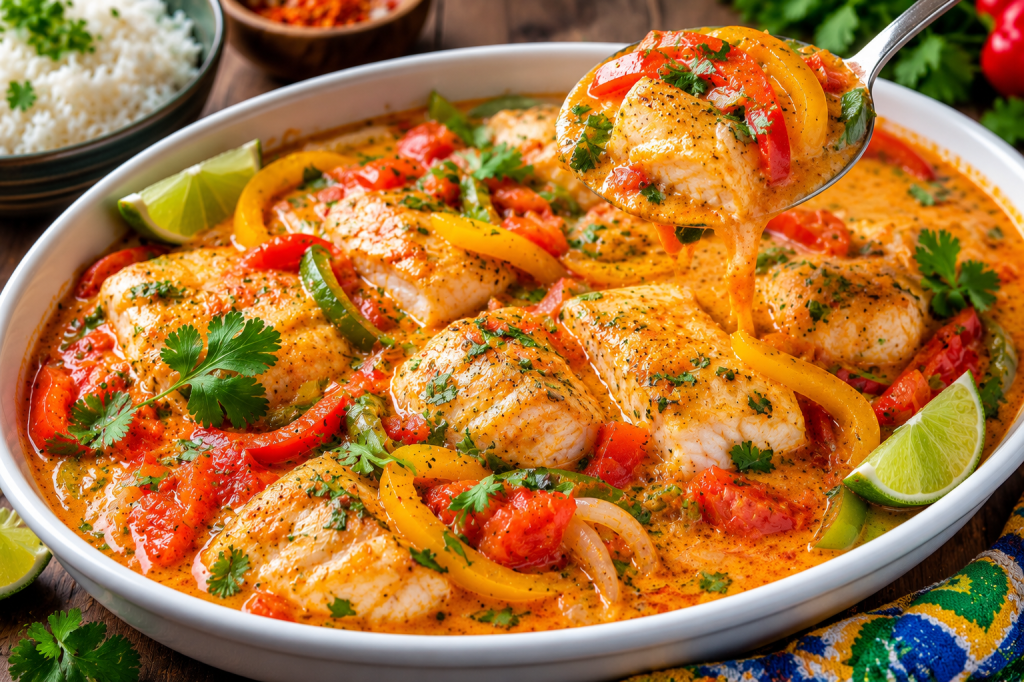 Brazilian Fish Stew (Moqueca) – Creamy, Tropical & Delicious