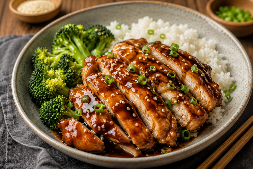 Easy Teriyaki Chicken Rice&nbsp;Bowl