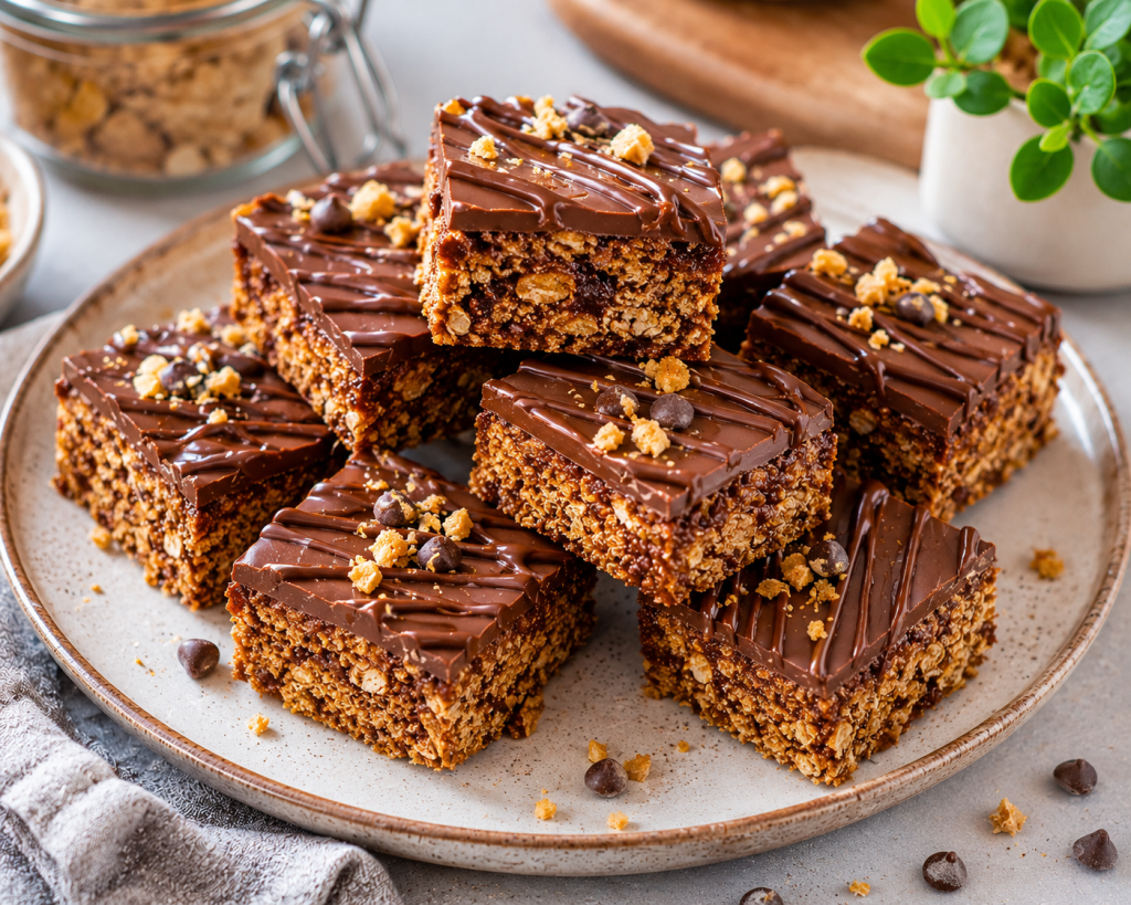 Homemade Chocolate Weetabix Slice