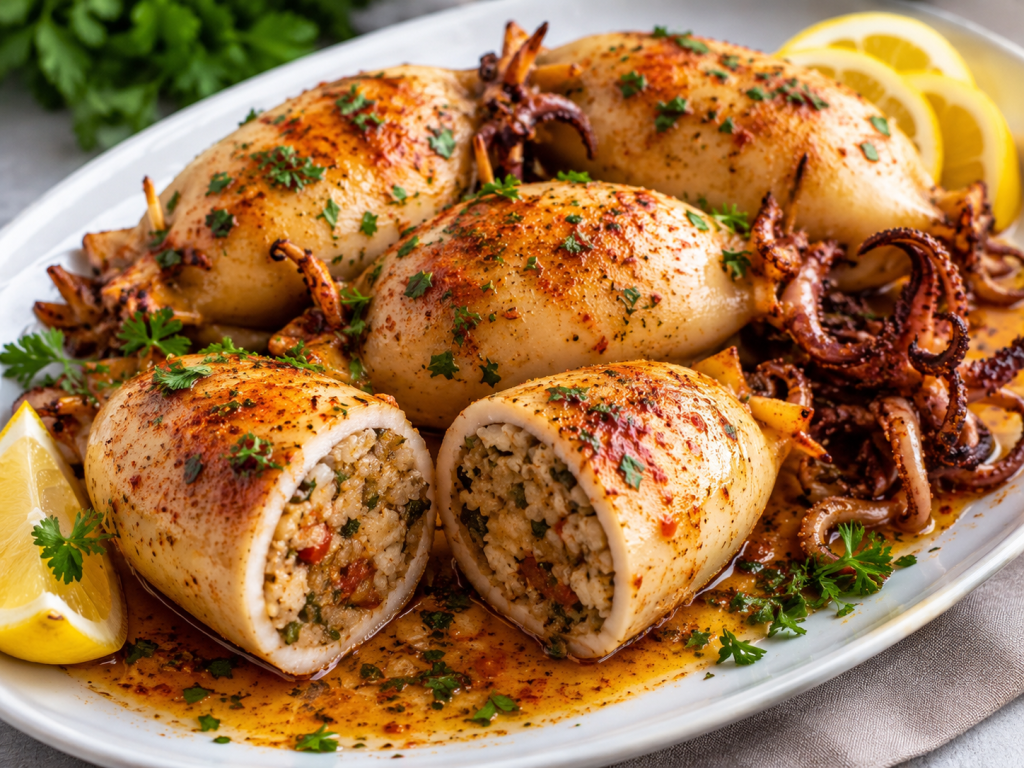 Ultimate Stuffed Calamari