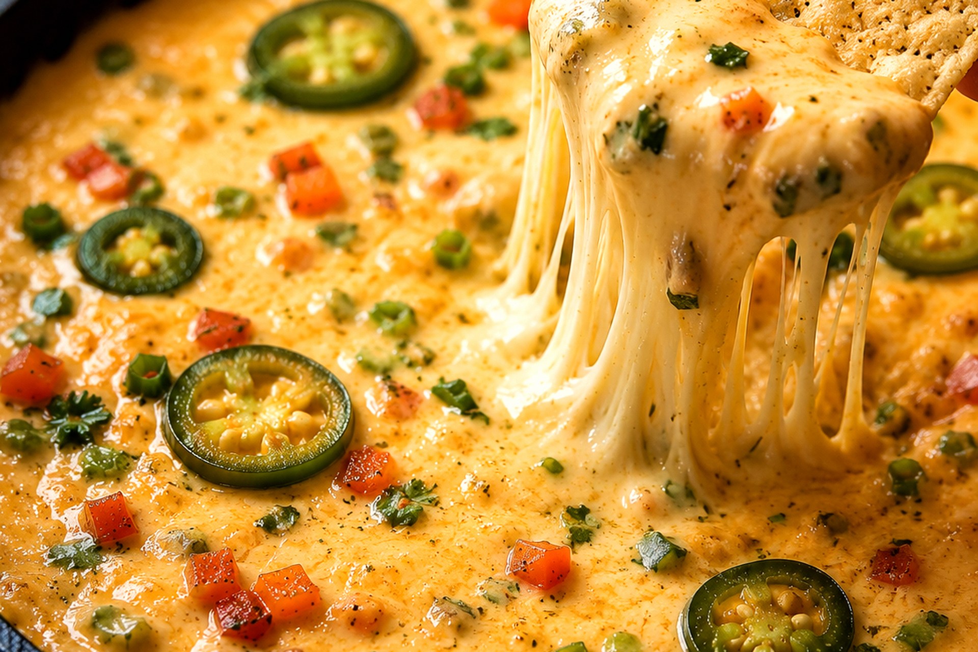 Ultimate Creamy Jalapeño Cheese Dip