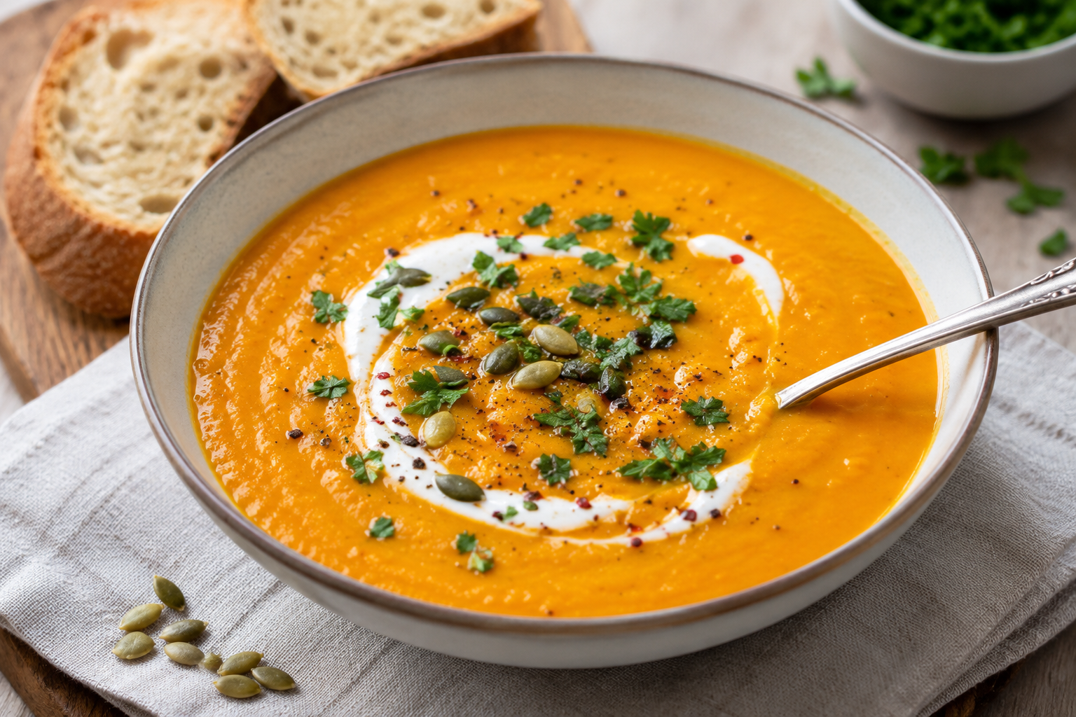 Easy Creamy Lentil & Carrot Soup for Cozy Days
