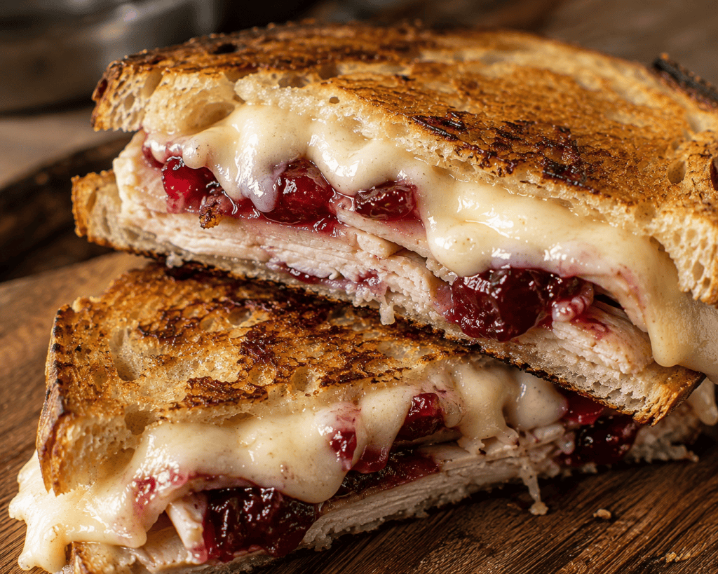 Cranberry Turkey Grilled Cheese&nbsp;Sandwich