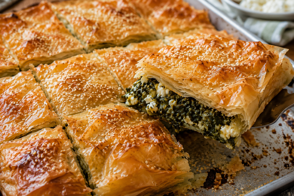 Easy Greek Spanakopita – Crispy Spinach & Feta&nbsp;Pie