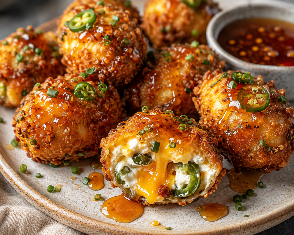 Crispy Hot Honey Jalapeño Popper&nbsp;Bites