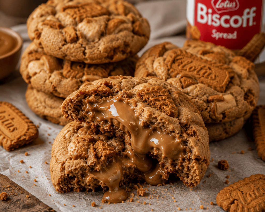 Gooey Biscoff Cookie Butter&nbsp;Cookies