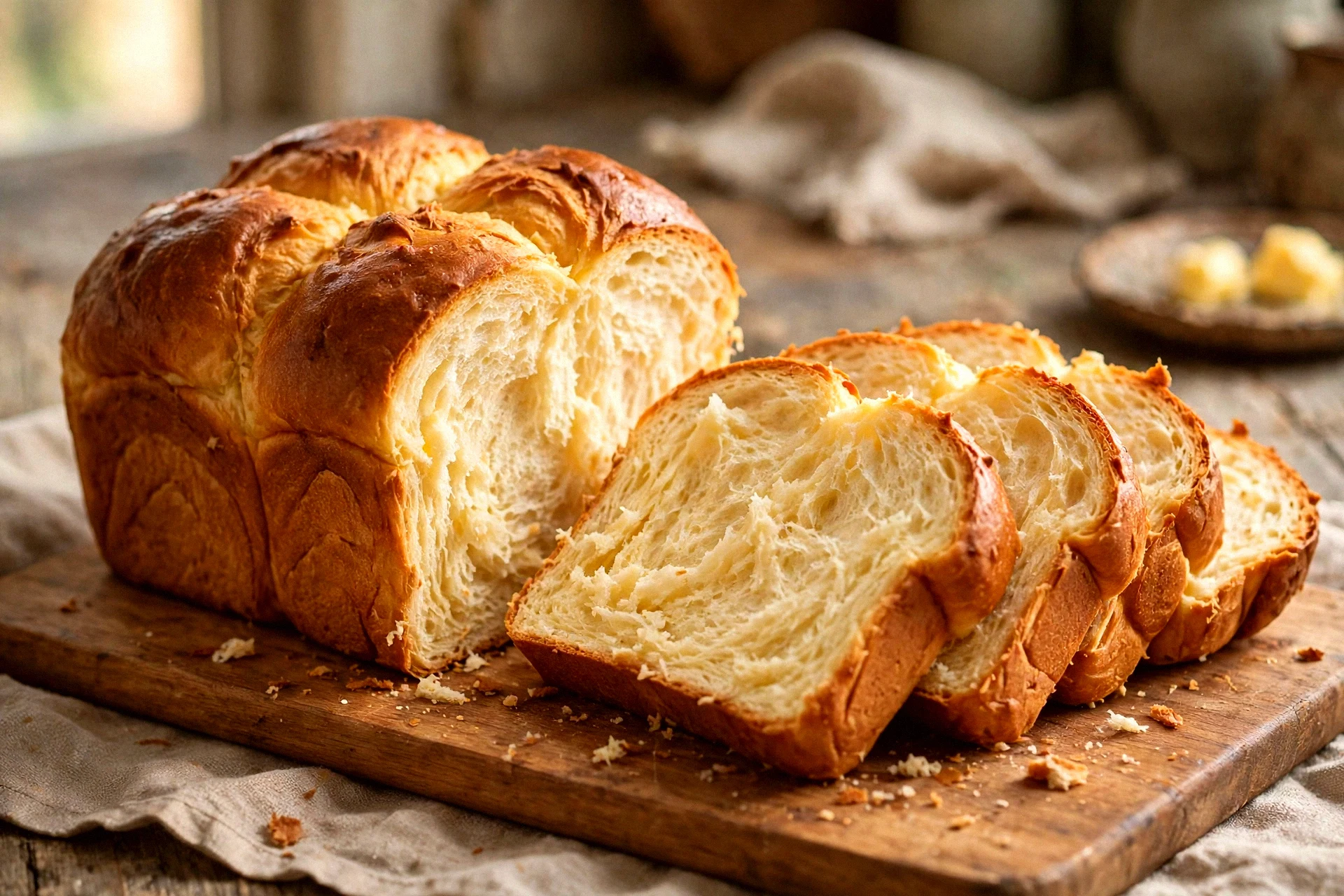 Soft and Fluffy French Butter Brioche – Rich Homemade Brioche Bread