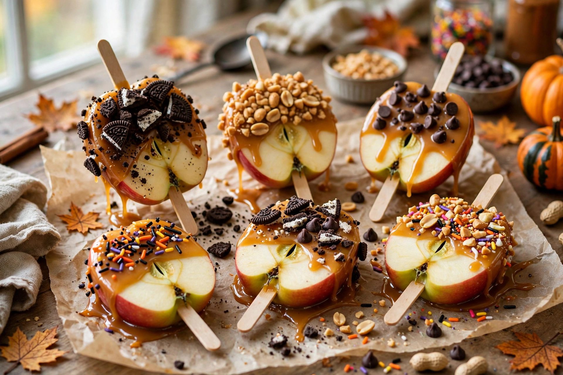 Easy Caramel Apple Slices